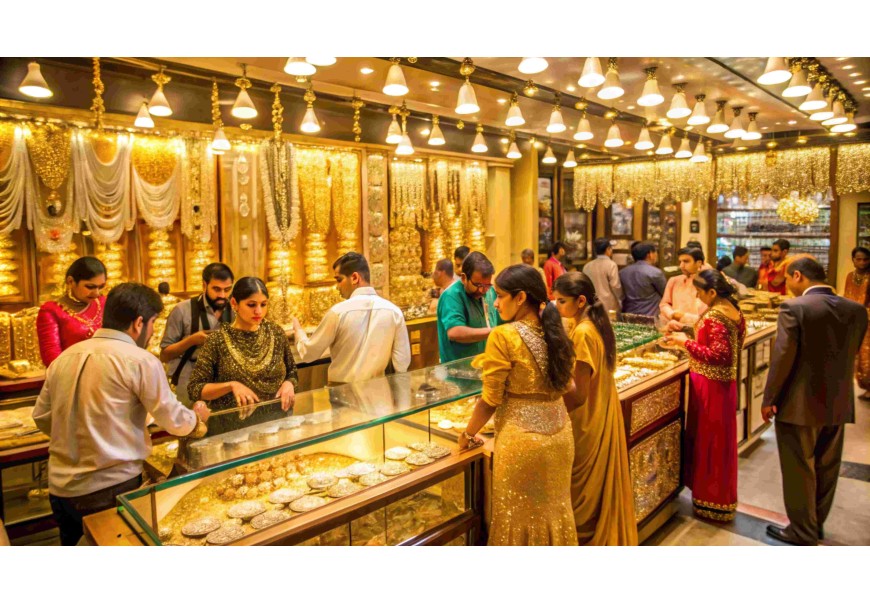 Temple-Inspired Bridal Gold Jewellery – Bhima Jewellers Thrissu